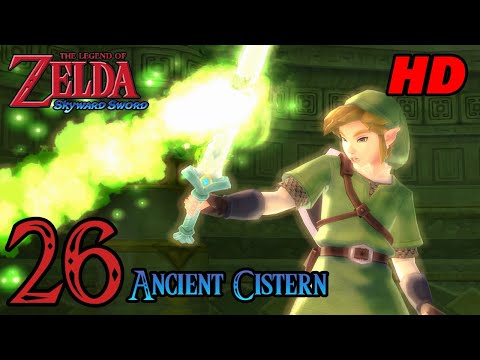 Zelda Skyward Sword HD 60FPS 100% Walkthrough - Part 26 - Ancient Cistern | Koloktos