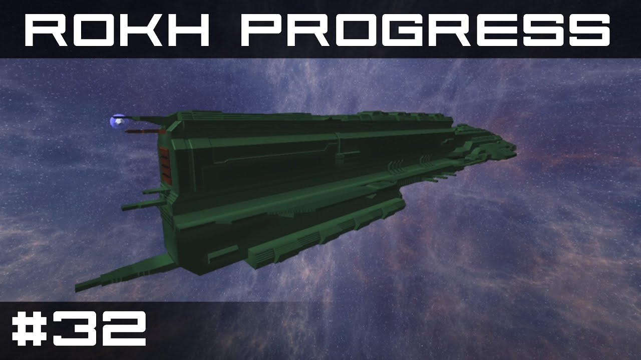Rokh Progress! | New Eden Fleetworks #32 [StarMade]