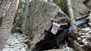 Video thumbnail of Roof of the Rampage, 7B+. Lahti