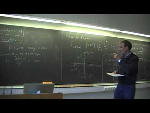 Lecture 23 - Part b: Stability Condition for Runge-Kutta Method