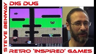 DIG DUG on VIC 20 / Q&A: Retro 'inspired' games?