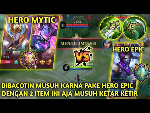 TOP GLOBAL HANABI - MAKIN KESINI HANABI TAMBAH BARBAR 2 BUILD INI AJA BISA KUAT - MOBILE LEGENDS