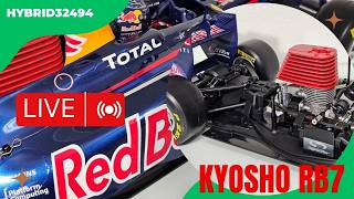 🛑 Kyosho Red Bull RB7 Engine/exhaust Repair (LIVE) w/ Hybrid32494  Make It Road Ready