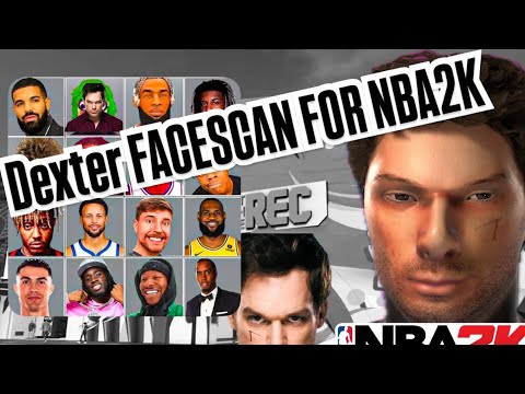 DEXTER From TVSHOW #facescan #nba2k