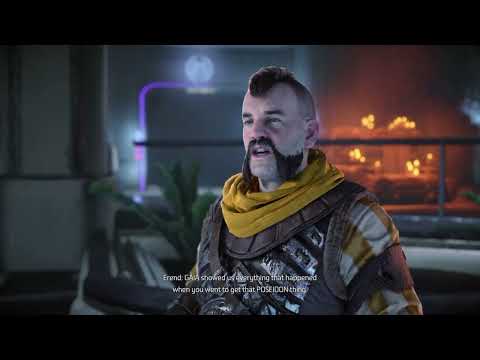 HFW: Aloy checks on Erend after bringing Beta to the base