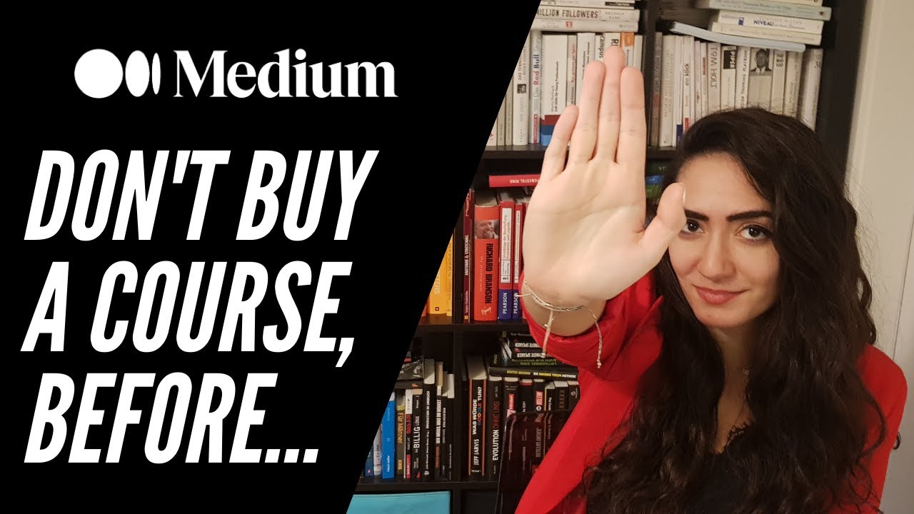 Watch video What To Ask Yourself BEFORE Buying A Medium Writing Course Now What To Ask Yourself BEFORE Buying A Medium Writing Course
