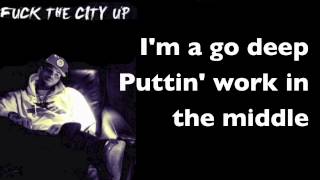 Chris Brown - Fuck The City Up with Lyrics