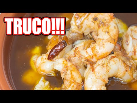 ✅ Cómo hacer GAMBAS AL AJILLO ▶ Con TRUCO!!! 😍