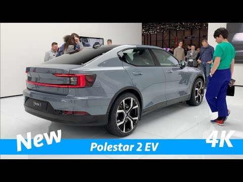 Polestar 2  - FIRST look in 4K - interior and exterior | Geneva Auto Show 2019