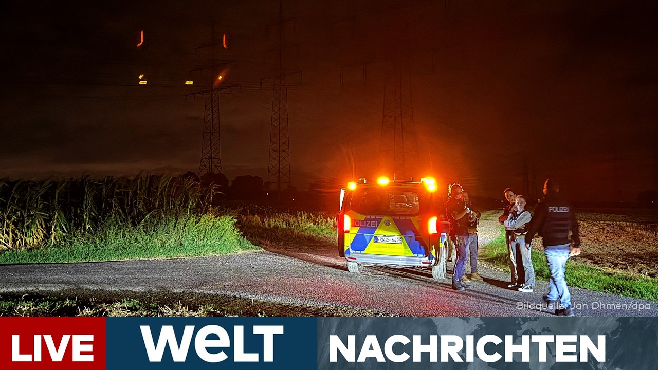 NRW: Weiterer Anschlagsversuch auf Umspannwerk! Mysteriöse Sabotageserie hält Polizei in Atem | LIVE