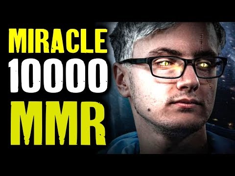 MIRACLE 10K MMR finally! IT'S OVER 10000 Dota 2