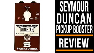 Seymour Duncan SFX-01 Pickup Booster - What To Know & Where