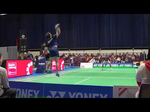 Luka Wraber vs Wolfgang Gnedt - BADMINTON HIGHLIGHTS