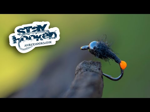 Ahrex - Fluo Spot Nymph - tied by Jesper Lindquist Andersen