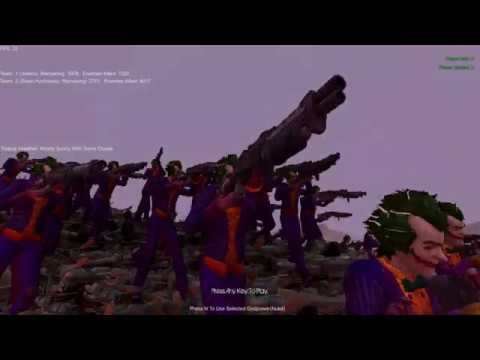 10,000 Jokers (Attack) vs 10,000 Elven Huntresss (Attack 2 Group)