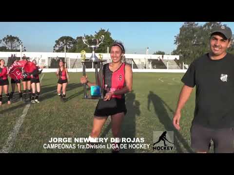 JORGE NEWBERY ROJAS CAMPEÓN 1RA DIVISIÓN LIGA DE HOCKEY FEMENINA