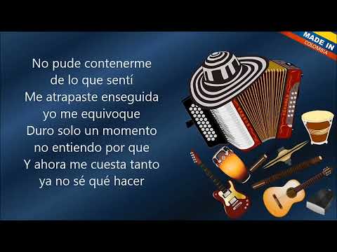 Me cuesta Tanto, Nelson Velasquez (letra)