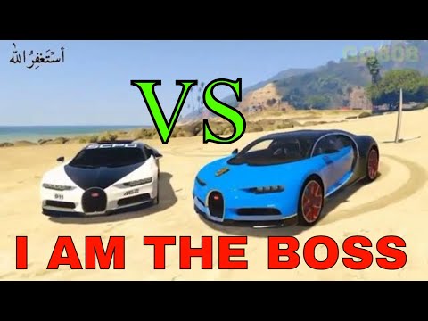 Normal Bugatti vs Police Bugatti car | GTA 5 | I Am The Boss