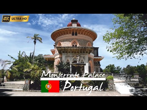 🇵🇹 Explore Monserrate Palace , Portugal | 4K Walking Tour of a Romantic Architectural Masterpiece