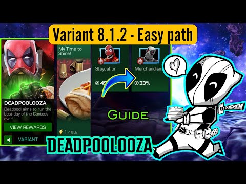 Variant 8.1.2 Easy path - Completion & Guide | DEADPOOLOOZA |  Merchandising