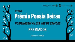 Prémio Poesia Oeiras | 3ª edição - Cerimónia de Entrega de Prémios