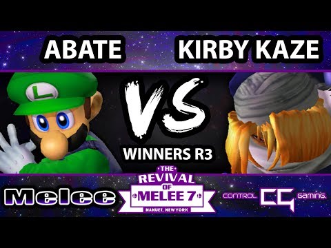 Revival of Melee 7 - Abate (Luigi) Vs. KirbyKaze (Sheik) - Winners Bracket
