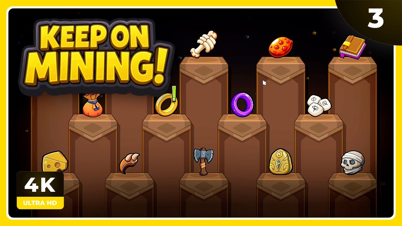 KoM #3 | TODOS LOS ARTEFACTOS | KEEP ON MINING! Gameplay Español