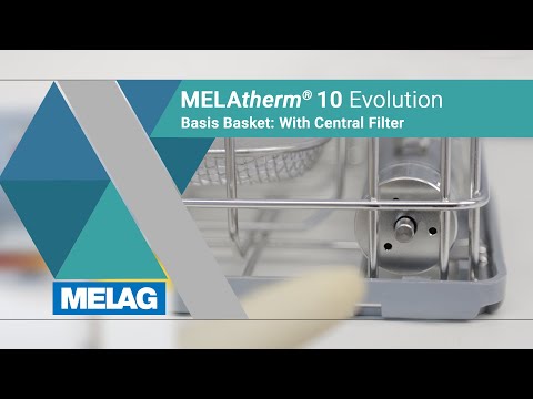 With Central Filter: Reprocessing Dental Instruments | MELAG MELAtherm 10 Evolution Tutorial