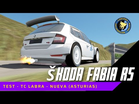 TEST SKODA FABIA R5 / TC LABRA - NUEVA #skodafabiar5 #simracing #assettocorsa2014