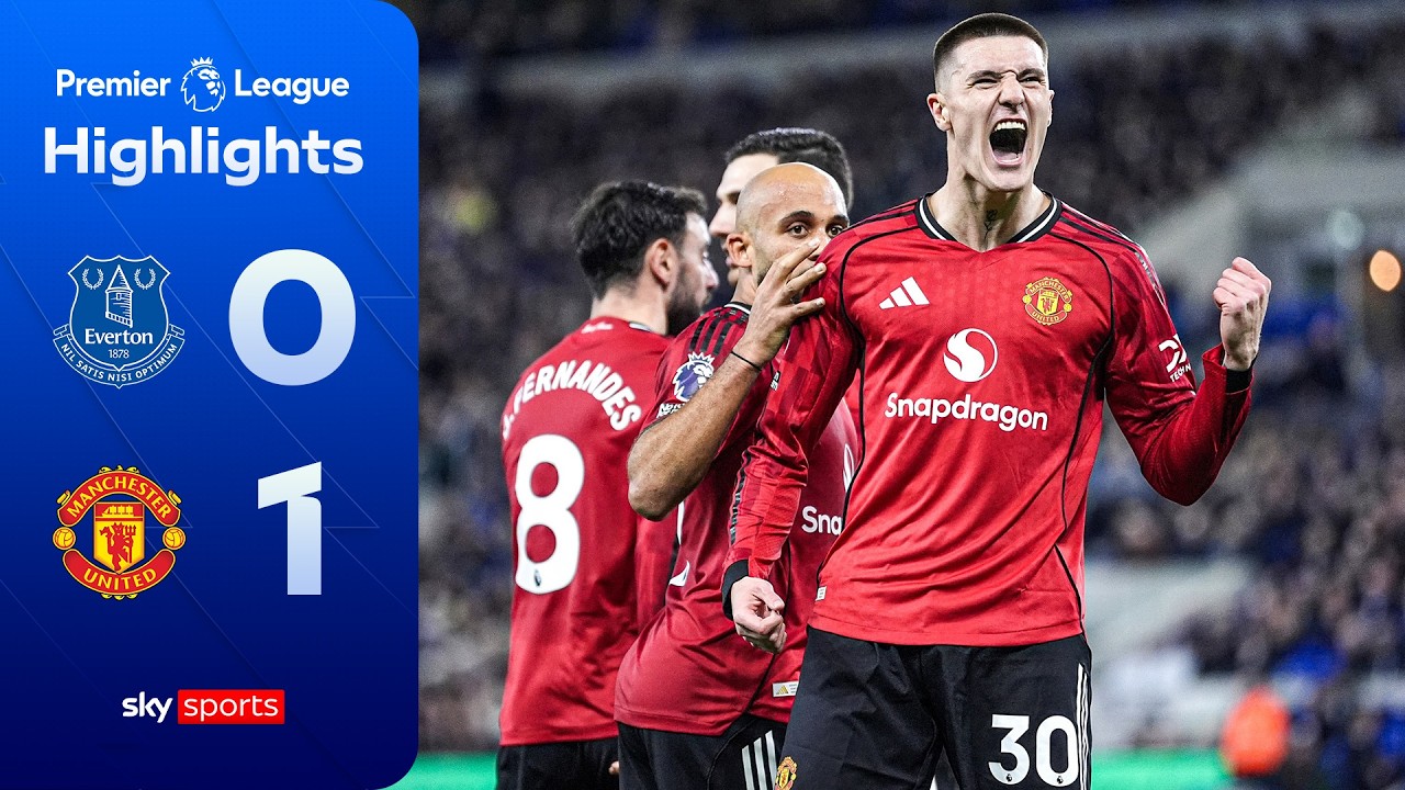 Super sub Sesko strikes again! 💥 | Everton 0-1 Manchester United | Premier League Highlights