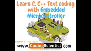Lesson 21 – Arduino C;C++ Char Data Types