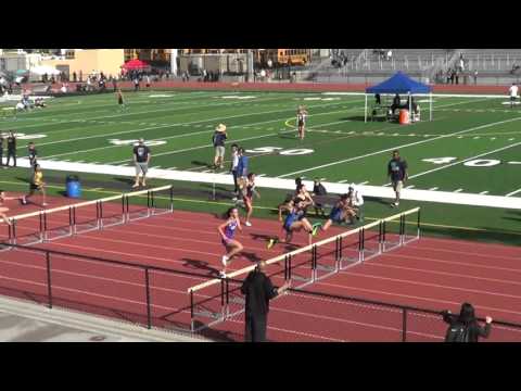 L Willingham - FSG 100m H at Beach Cities 3-26-16