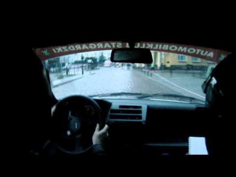 40 Rajd Monte Karlino - PS 1 Białogard - Kozieł/Kowalczyk Fiat CC