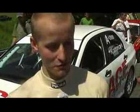 Mitsubishi lancer Evo - Tomasz Kramarczyk - GSMP Załuż 2008