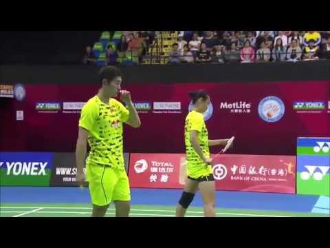 Yonex Sunrise Hong Kong Open 2015 | Badminton F M1-XD | Zhang/Zhao vs Liu/Bao