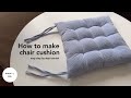 DIY chair cushion easy step by step | How to seat cushion