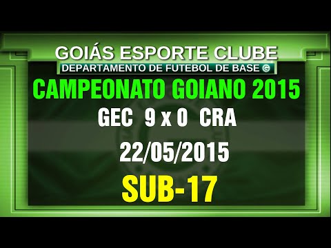 S17-GEC 9 X 0 CRA - CAMP. GOIANO - 22/05/2015