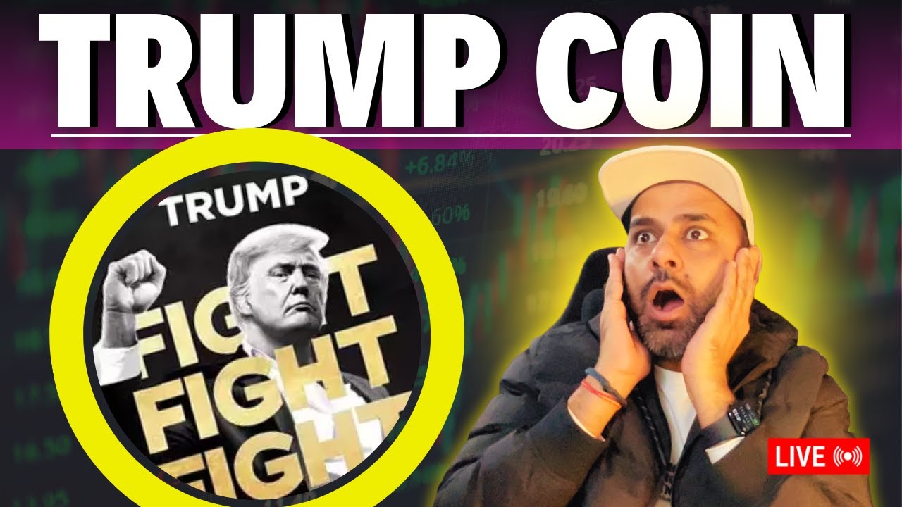 ⚠️Live Trading $Trump Coin | Bitcoin | Crypto #trump #crypto #trading