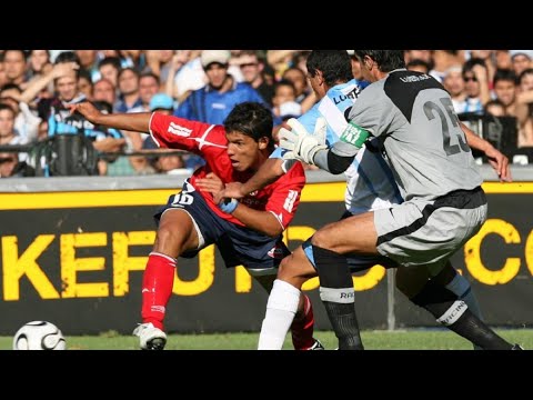 Grandes asistencias de Ustari a Agüero en Independiente