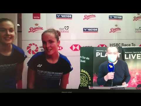 Christine Busch/ Amalie Schulz through to the quarterfinals of the Denmark Open!