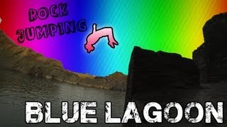 preview picture of video 'Blue Lagoon Cliff Jumping Wales 2013 - GoPro Hero 3 (HD)'