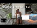 6AM MORNING ROUTINE (2023) | new healthy habits & productive start to the day ~aesthetic~