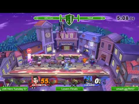 LH #57 GRV | Eon (Bayonetta) vs Pitbull (Lucario) Losers Finals
