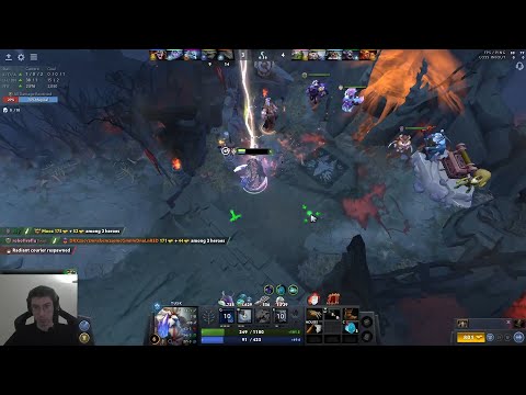 Gunnar 200 IQ tp into smoke to dodge Zues Ulti