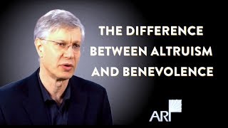 Altruism vs. Benevolence