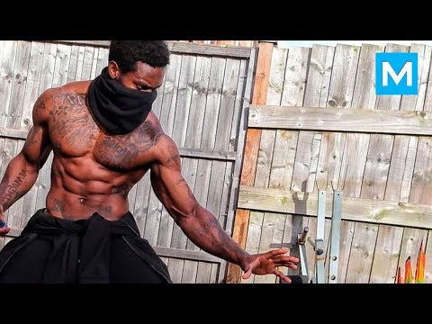 REAL NINJA with Amazing Skills - Giga Uguru | Muscle Madness