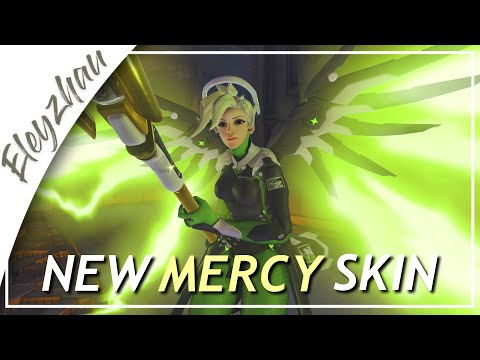 Using the NEW Mercy skin in Season 25! - Mercy Season 25 (Overwatch)