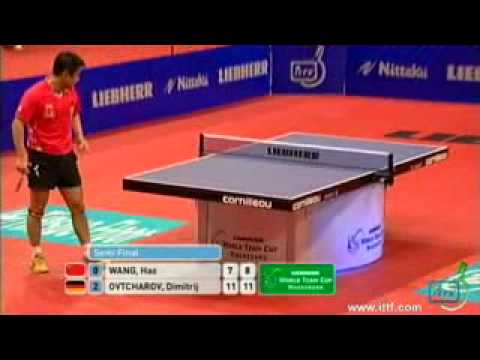 WANG Hao CHN vs OVTCHAROV Dimitrij GER