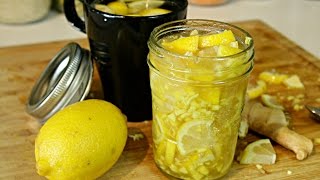 Honey Lemon Ginger Tea | Cold & Flu Remedy