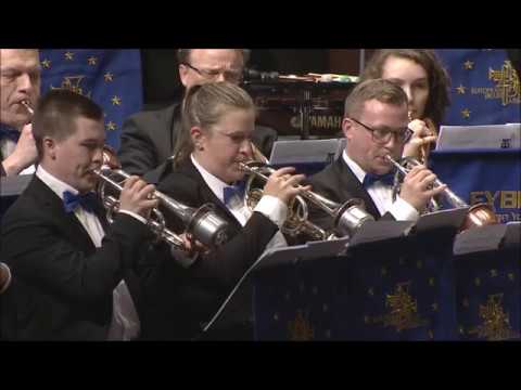 Concord Brass Band plays Journey of the Lone Wolf at Euros 2017